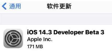 iOS14.3Beta3ʲô